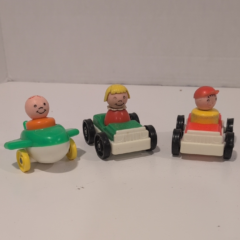 Fisher-Price Colorful Mini Vehicle Set